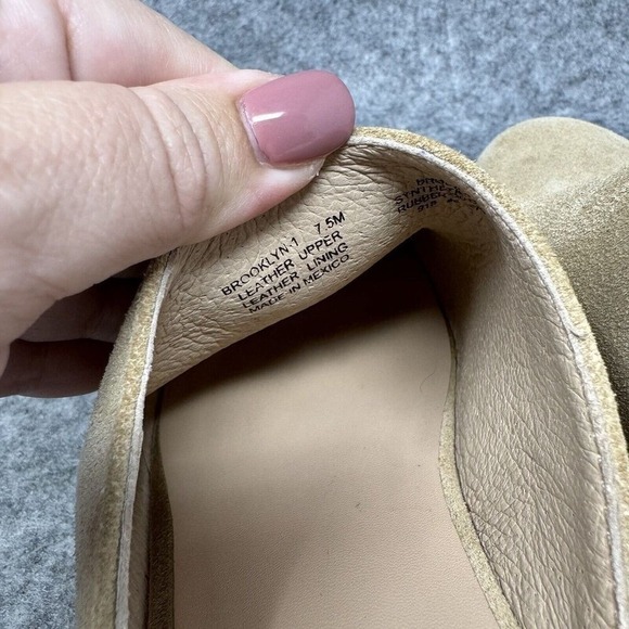 Y2K STEVE MADDEN Wood Platform Clogs Womens Shoes Size 7.5 Chunky Suede Hippie - Picture 8 of 14